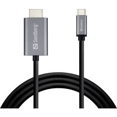 HDMI-kabler Sandberg USB C - HDMI M-M 2m