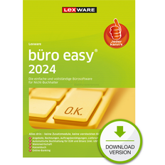 Lexware büro easy 2024 Abo-Laufzeit Forretningsprogrammer Licensabonnemet 1 år Tysk På fjernlager, levevering hos dig 03-07-2024