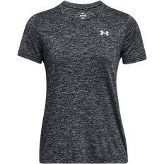 Under Armour Women's Tech Twist Short Sleeve - Black/White