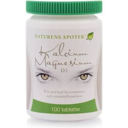 Naturens apotek Kalcium Magnesium D3 100 stk