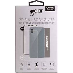 Gear by Carl Douglas 3D 2in1 Front & Back Edge to Edge Screen Protector (iPhone X/XS)
