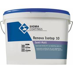 Sigma Coatings Renova Isotop 10 Vægmaling, Loftmaling Hvid 5L