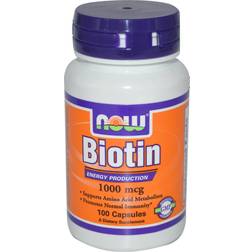 Now Foods Biotin 100pcs 100 stk
