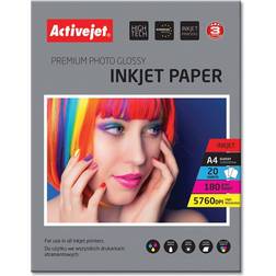 ActiveJet Premium Photo Glossy A4 180g/m² 20stk