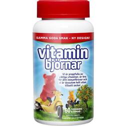 Active Care Vitamin Bears Raspberry Blueberry and Lemon 60 stk