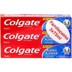 Colgate Karies Kontrol 75ml 3-pack