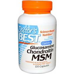 Doctors Best Glucosamine Chondroitin MSM 120pcs 120 stk