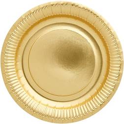 Rice Plates Gold 8-pack