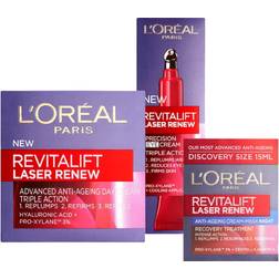 L'Oréal Paris Revitalift Laser Renew Anti-Aging Skincare Moisturizer Set