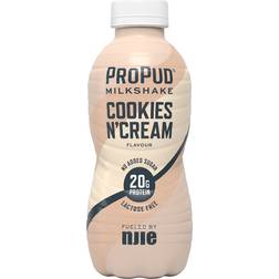 NJIE ProPud Protein Milkshake Cookie & Cream 330ml 1 stk