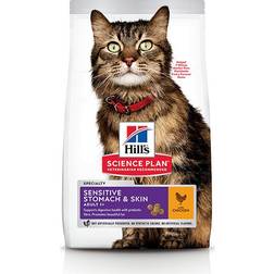 Hill's Science Plan Sensitive Stomach & Skin Adult Cat Food with Chicken 1.5