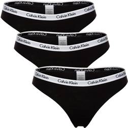 Calvin Klein Carousel Bikini Briefs 3-pack - Black • Pris »