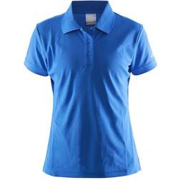 Craft Sportswear Pique Classic Polo Shirt Women - Sweden Blue