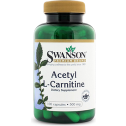 Swanson Acetyl L-Carnitine 500mg 100 stk