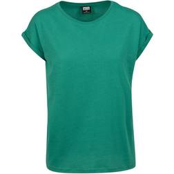 Urban Classics Ladies Extended Shoulder Tee - Fresh Green