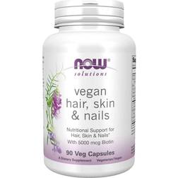 NOW Hair, Skin & Nails 5000mcg 90 stk