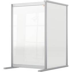 Nobo Premium Plus Clear akryl Protective Desk Divider Screen Modular System Extension