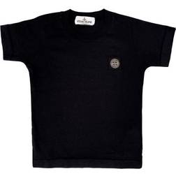 Stone Island Junior Boys Crew T-shirt - Black (V0029)