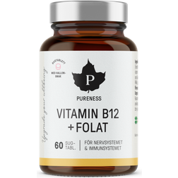 Pureness Vitamin B12 + Folat 60 stk
