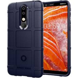 CaseOnline Rugged Shield Case for Nokia 3.1 Plus