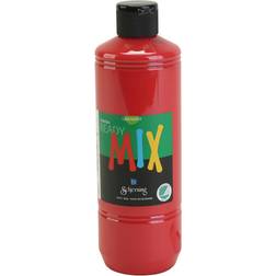 Creativ Company Tempera maling Greenspot Ready mix, rød, mat, 500 ml