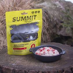 Summit to Eat Rice Pudding with Strawberry Camping Food