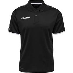 Hummel Authentic Functional Jersey Polo Shirt Men - Black/White