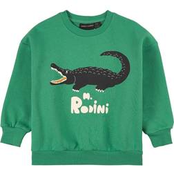 Mini Rodini Crocodile Sweatshirt - Green (2222013275)