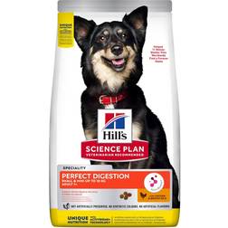 Hill's Science Plan Perfect Digestion Small & Mini Adult 1+ Dog Food with Chicken & Brown Rice 3