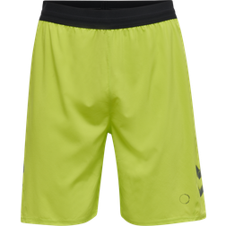 Hummel Lead Pro Training Shorts Men - Lime Punch