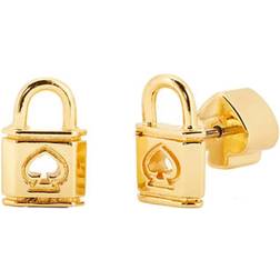 Kate Spade Lock and Spade Studs - Gold