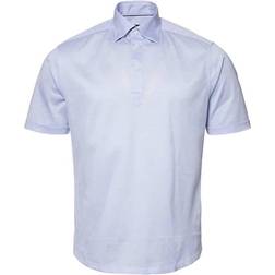 Eton Contemporary Fit Piqué Polo Shirt - Blue