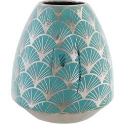 Dkd Home Decor Vase Porcelæn Turkisblå Orientalsk (16 x 16 x 18 cm) Vase