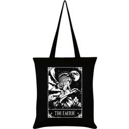 Deadly Tarot The Faerie Tote Bag (One Size) (Black/White)