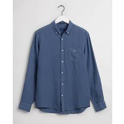 Gant Regular Garment Dyed Linen Shirt Racing