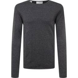 Selected Slhrome Ls Knit Crew Neck B Noos