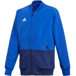 Adidas Kid's Condivo Presentation Jacket, Dark blue/Bold blue/White, 13-14  Years • Pris »
