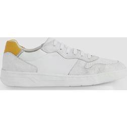 Geox Magnete Leather Lace Up Trainers