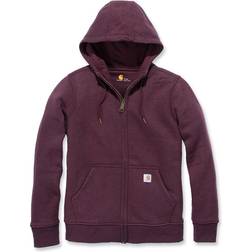 Carhartt Clarksburg Zip Hoodie W - Bordeaux