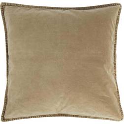 Ib Laursen Velour Cognac Pudebetræk Brun (52x52cm)