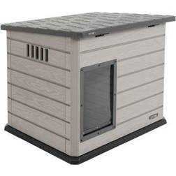 Lifetime Large Deluxe Dog House, Storm Dust