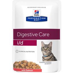 Hill's 24x85g i/d Digestive Care laks Prescription Diet kattefoder