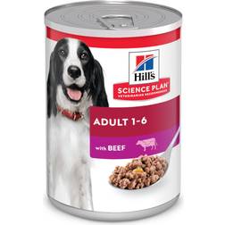 Hills Plan Adult Wet Food with Beef 12