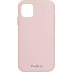 ONSALA Mobilcover Silicone Sand Pink iPhone 11 Pro