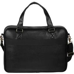 Avenue Oxford 15.6in Laptop Slim Briefcase (39 x 5 x 30cm) (Solid Black)