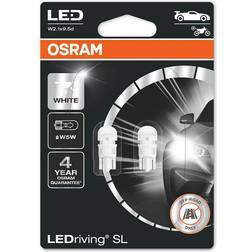Osram Pæresæt LEDriving SL W5W Rød