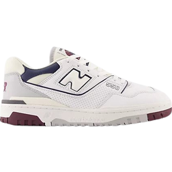 New Balance 550 M - White/Natural Indigo/Burgundy