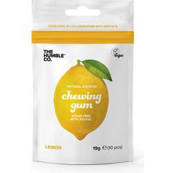The Humble Co. Natural Chewing Gum Lemon 19g 10stk