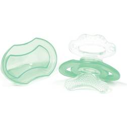 BabyOno 1008/03-SILICONE TEETHER FOR BABIES GREEN
