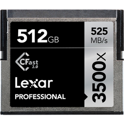 LEXAR Professional 3500x CFast 2.0-kort 512 gb